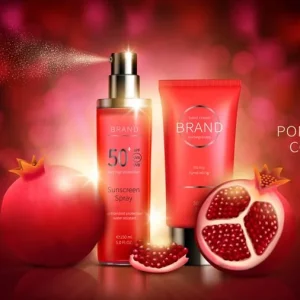 طرح لایه باز کرم انار